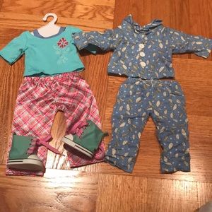 American girl doll pjs